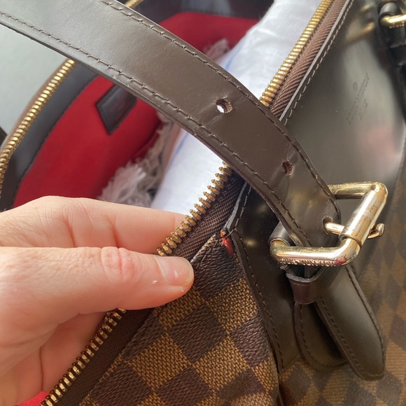 AUTHENTIC Louis Vuitton Verona MM Damien Ebony shoulder handbag - Picture 7 of 16